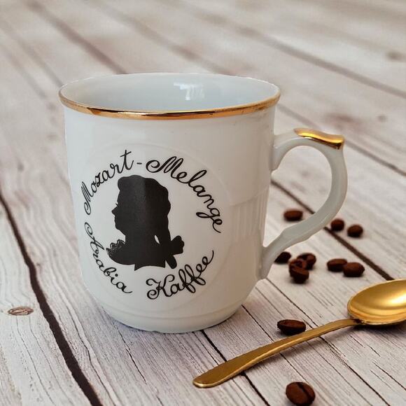 Epiag VTG Mozart Melange Kaffee Hacker Cafe Rattenburg Coffee Mug Czech Republic - Picture 1 of 11